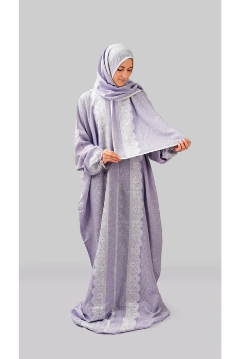 Women's Oversized Prayer Dress Abaya Set Outfit Abaya Hijab Long Sleeve Vestidos Robe Casual Hoodies Muslim Prayer Turkish Gift