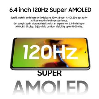 Samsung Galaxy A54 5G Smartphone Exynos 1380 Triple 50MP Camera 6.4"120Hz Super AMOLED 5000mAh Battery 25W Fast Charge NFC