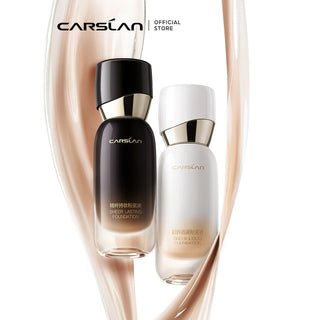 CARSLAN Professional Essence Face Liquid Foundation Cream Coverage Concealer Longlasting Moisturizing Makeup Base Cosmetics