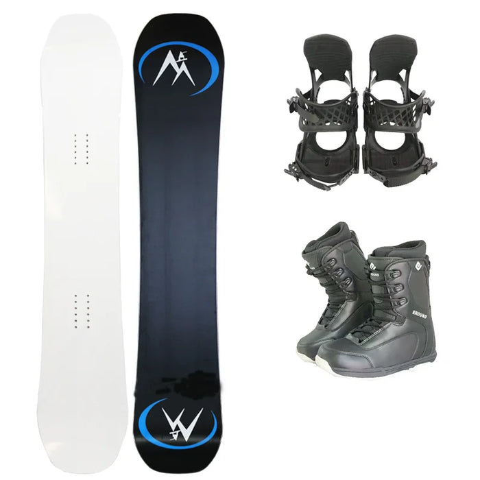 ski snowboard and snow boots snow binding snow shoes  set