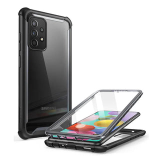 For Samsung Galaxy A52 4G/5G Case (2021) I-BLASON Ares Dual Layer Rugged Clear Bumper Case with Built-in Screen Protector