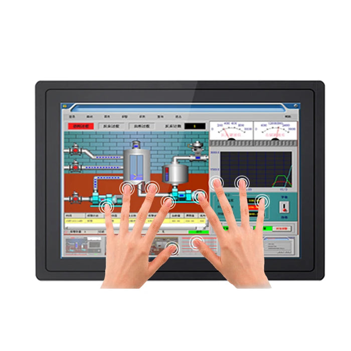 13.3 15.6 Inch Enclosed Industrial Computer 18.5" Mini Tablet PC Panel All In One Core i3-3217U With Capacitive Touch Screen