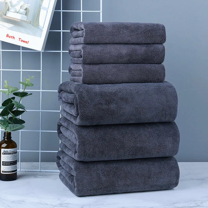 Microfiber Towel 35X75CM Adult Washing Face Bath Household Men And Women SPA Thicken Soft Absorbent Lint-Free Towels