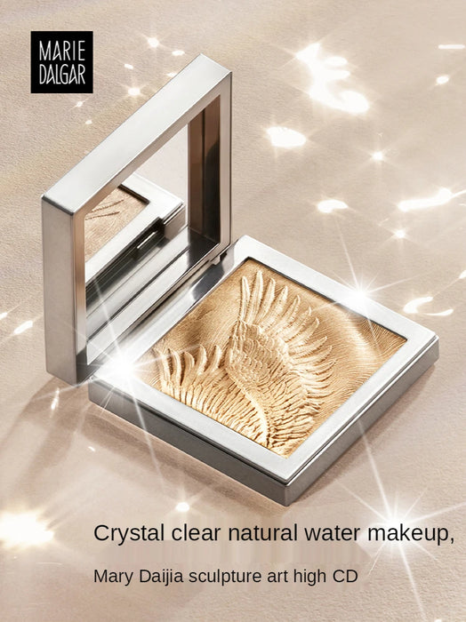 CX MARIE DALGAR Sculpture Art Wings Highlight Contour Compact Ginger Highlight Face Brightening