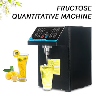 ITOP Fructose Dosing Machine Automatic Fructose Dispenser 220V Syrup Dispenser With Low-level Pre-sensor Black Stainless Steel