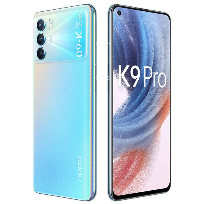 DHL Fast Delivery Oppo K9 Pro 5G Cell Phone Dimensity 1200 Octa Core 64.0MP Screen Fingerprint 60W Charger 6.43" 120HZ Amoled