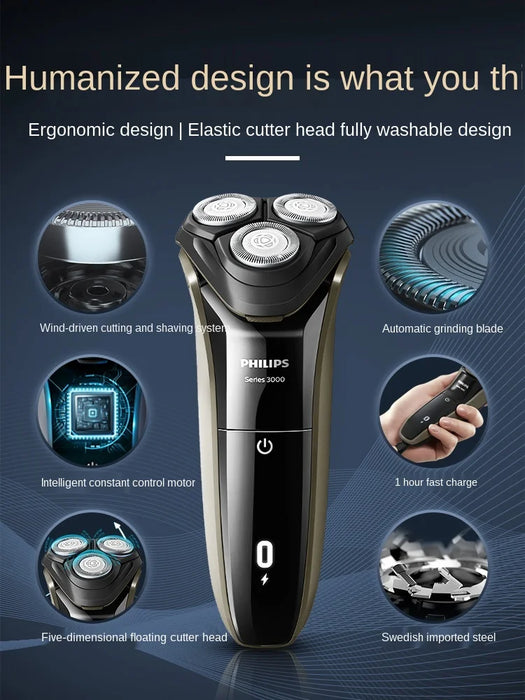 TT New Shaver Electric Men's Shaver Shaver Official Flagship Store Genuine Philip Planer