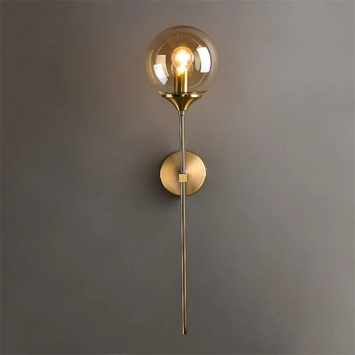 Modern Simple Wall Lamp for Home Glass lampshade Nordic LED Wall Lamps living room wall decor Luminaire Bedroom Light Fixture