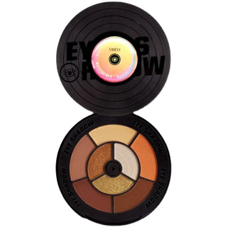 TT Xiaoao Gramophone Record Eye Shadow Plate Earth Orange Super Popular Ins Small Aoting Paradise