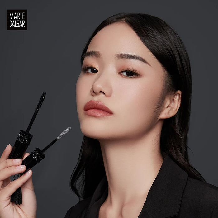 TT MARIE DALGAR Black Tassel Mascara Female Base Waterproof Long Curling Styling Liquid Not Easy to Smudge