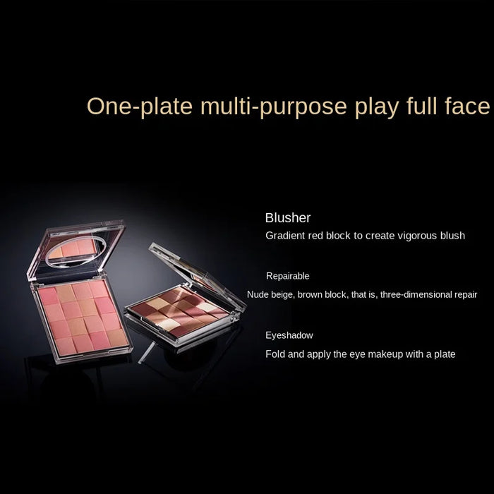 TT New Makeup Blusher Plate Natural Color Rendering a Plate Multi-Purpose