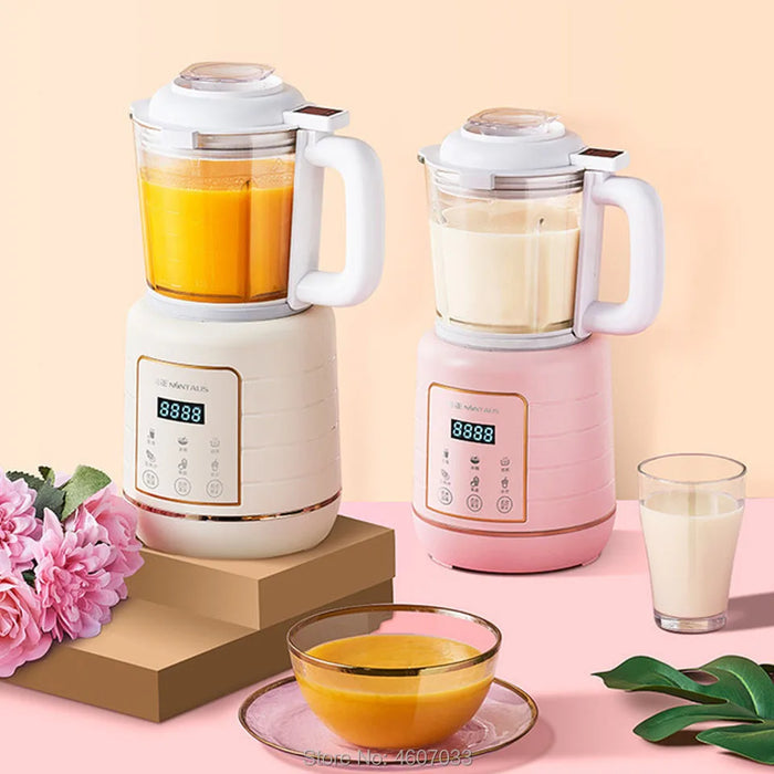 Household blender automatic multifunctional soy milk baby food supplement ice smoothies food mixer juicer food fruit processor