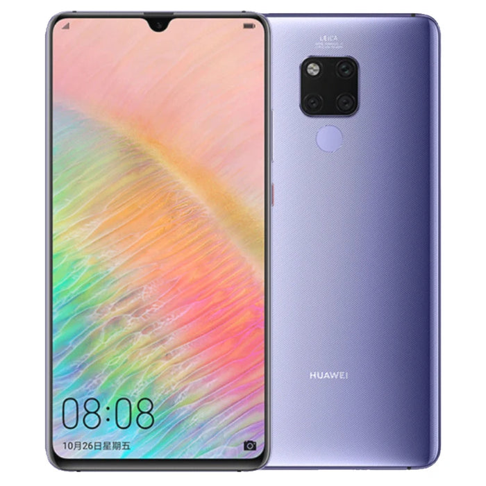 Global Version HuaWei Mate 20 X 4G LTE EVR-L29 Mobile Phone 40.0MP 4 Cameras Android 9.0 7.2" OLED 22.5W Charger Kirin 980 OTA