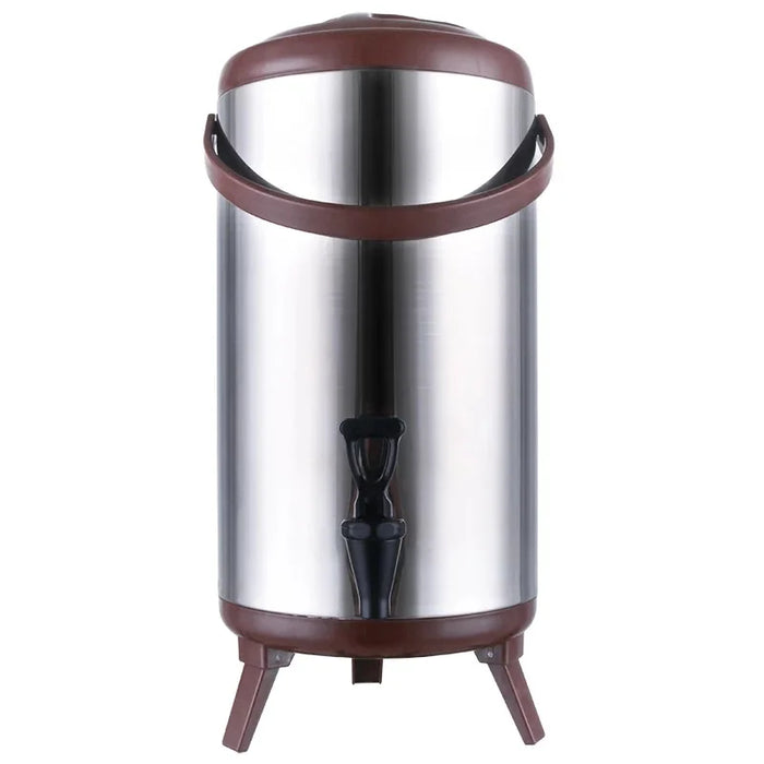 4pcs milk Tea Bucket Heat Preservation Bucket 8/10L Stainless Steel Milk Tea  Milk Insulation Bucket Water Dispenser Keep Warm
