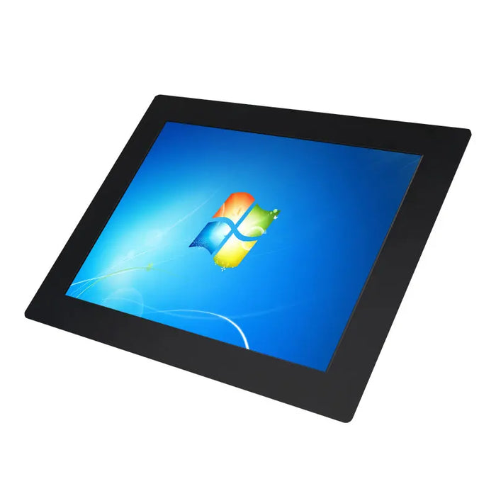 10 15 17 12 Inch Industrial Display LCD Screen Monitor of Tablet VGA HDMI USB Resistance Touch Screen Embedded Installation