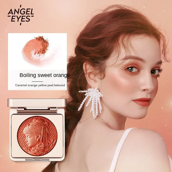 CY Angel Eyes Relief Blush Cream Blush Shimmer Matte Vitality Red Free Shipping