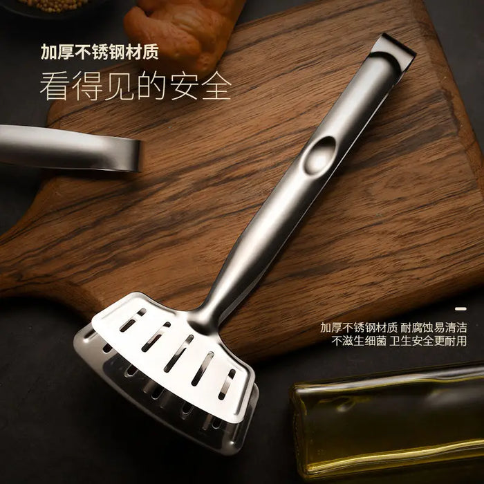 Stainless Steel Steak Shovel Fried Fish Artifact Kitchen Supplies Non Stick Pan Shovel Turned Fish Clip Steak Clip Pancake Tool