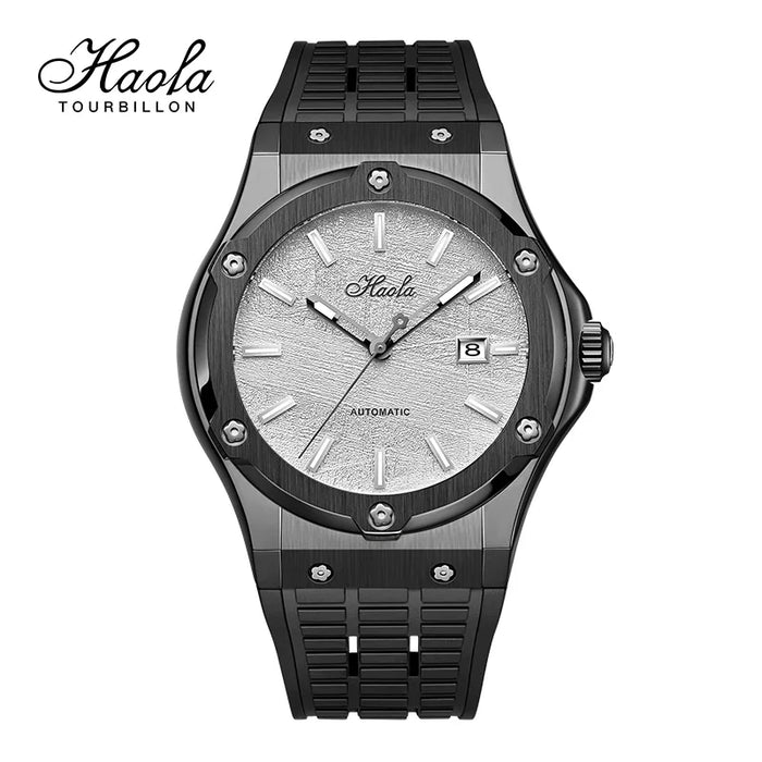 HAOFA Business Mens Watches Automatic Mechanical Waterproof Sapphire Automatic Watch For Men Day And Date Fashion reloj hombre