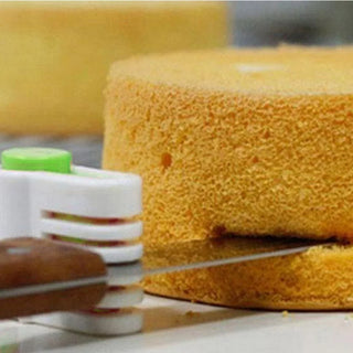 2Pcs 5Layers Bread Slicer Food-Grade Plastic Cake Bread Cutter Cutting Bread Knife Splitter Toast Slicer Kichen Baking