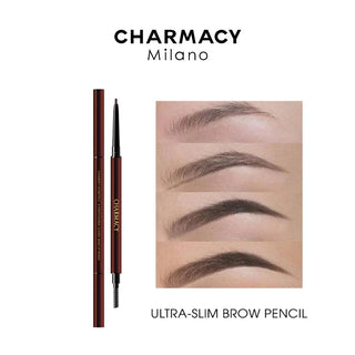 CHARMACY 6 Color Natural Easy To Wear Eyebrow Pencil Brow Definer Long Lasting Waterproof Sweatproof Eye Brow Pencil Makeup