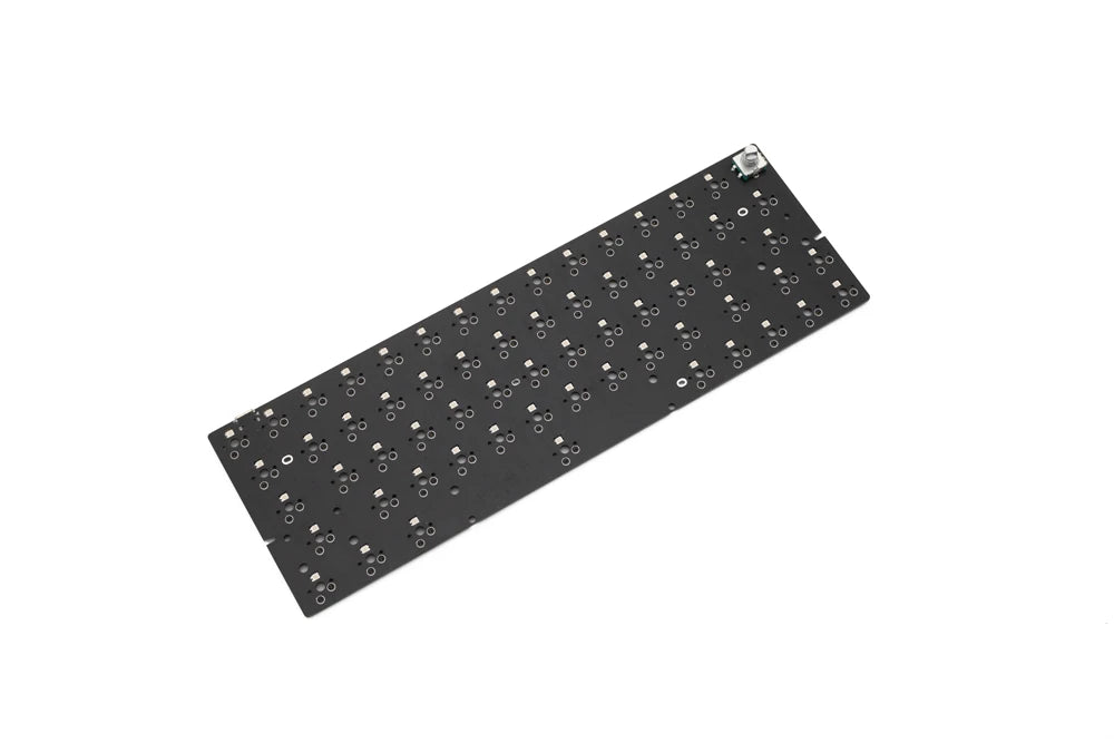 BM 60% gh60 hot swappable Custom Mechanical Keyboard BM60EC PCB bm60 ec pcb PCB program VIA full rgb switch underglow type c