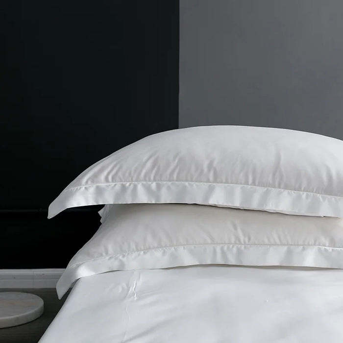 Liv-Esthete 25 Momme Euro Luxury 100% Nature Silk Pillowcase Healthy For Skin Silky Bedding Pillow Case For Women Men Adult