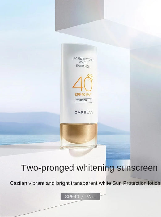 CY Vibrant and Bright Transparent White Isolation Sunscreen Women's Face Uv Protection Refreshing Non-Greasy Free Shipping