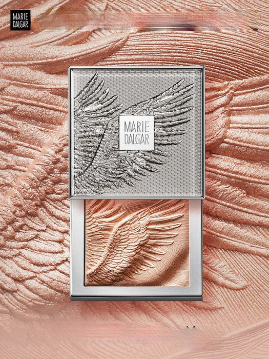 TT MARIE DALGAR Sculpture Art Wings Highlight Contour Compact Nose Shadow Glitter Ginger Highlight