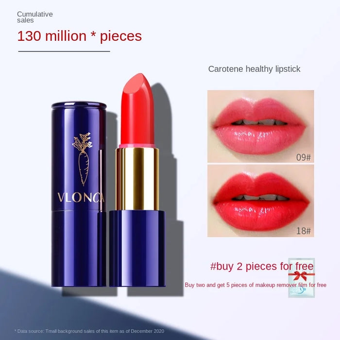 TT Carotene Lipstick Matte Lip Gloss Niche Brand Color-Changing Lipstick Cheap Female Genuine Pregnant Women Available