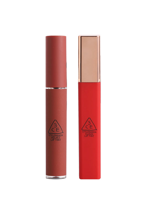 TT Lip Lacquer Lipstick Cloud Velvet Matte Rust Red Tomato Red Niche Brand New Water Mist