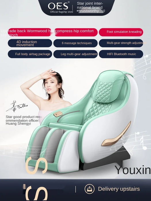 TT Massage Chair Home Full Body Multi-Functional Automatic Small Space Luxury Cabin Motor