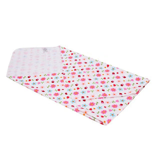NEW color 4pcs/pack 100%cotton flannel receiving baby blanket newborn  colorful cobertor baby bedsheet supersoft blanket 76x76cm