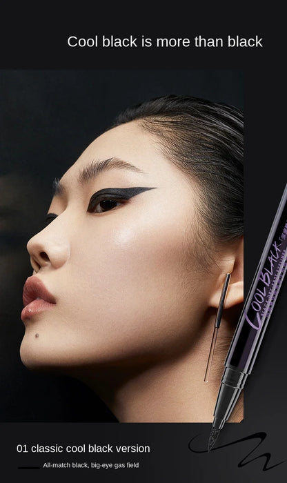 CY MARIE DALGAR Cool Black Liquid Eyeliner Waterproof Smear-Proof Quick-Drying Long-Lasting Free Shipping