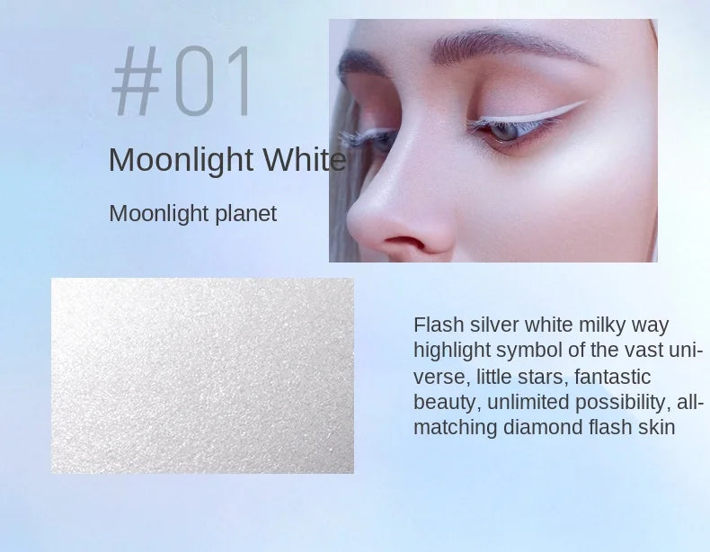 zq  Stars High Light Contour Compact Brightening Pearlescent Mashed Potatoes Planet High Light Diamond Flash Powder