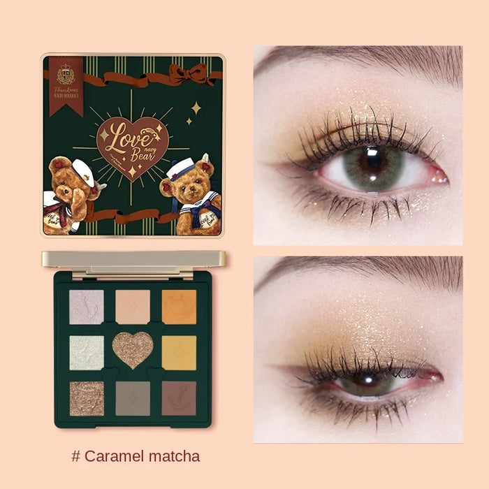 Cy Flower Knows That Eye Shadow Is Delicate, Color Shining, Not Easy to Fly, Not Easy to Fly, Not Easy to Makeup Free Shipping