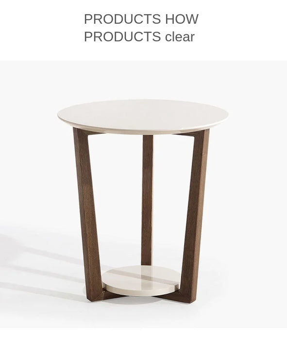 zq Nordic Modern Side Table Corner Table Living Room Sofa Side Table Side Table Side Cabinet Small round Side Table Furniture