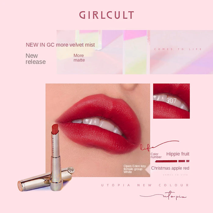 Cy Cloud Velvet Lipstick Velvet Lipstick Nourishing Moisturizing White and Look Good Free Shipping