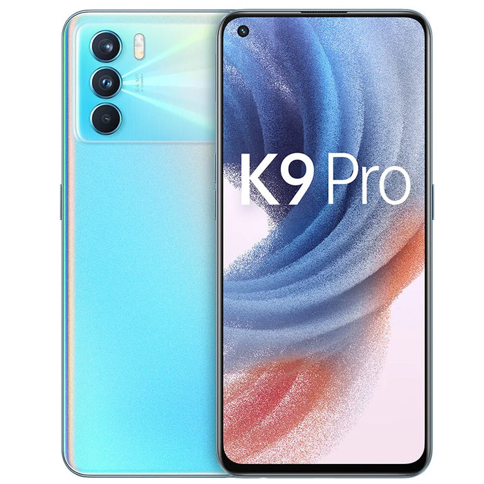 DHL Fast Delivery Oppo K9 Pro 5G Cell Phone Dimensity 1200 Octa Core 64.0MP Screen Fingerprint 60W Charger 6.43" 120HZ Amoled