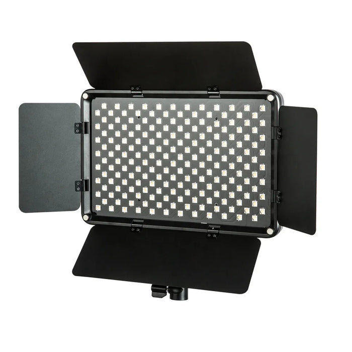 VILROX 2/3PCS VL-S192T LED Video Light Bi-color Dimmable Wireless remote Panel Lighting Kit + 75"Light Stand for studio shooting