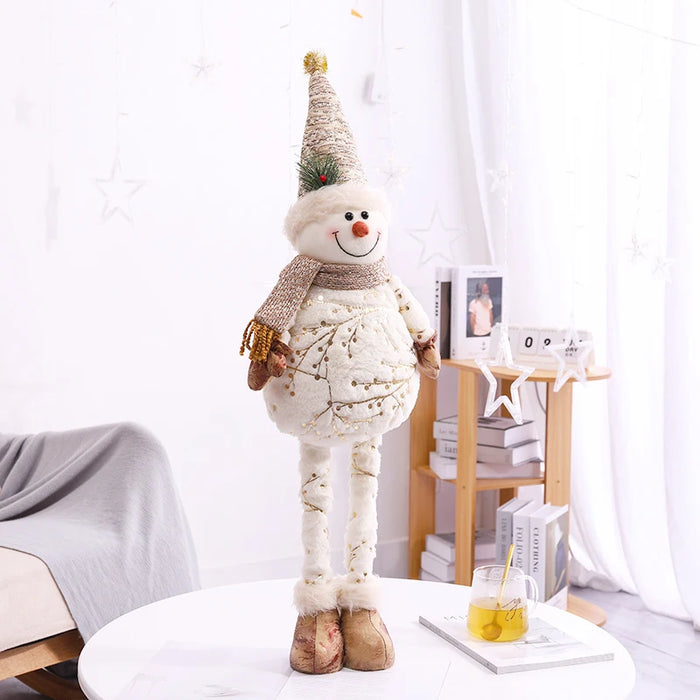 GY Christmas Christmas Doll Mall Hotel Show Window Layout Retractable Doll Christmas Tree Scene Decoration Snowman Ornaments