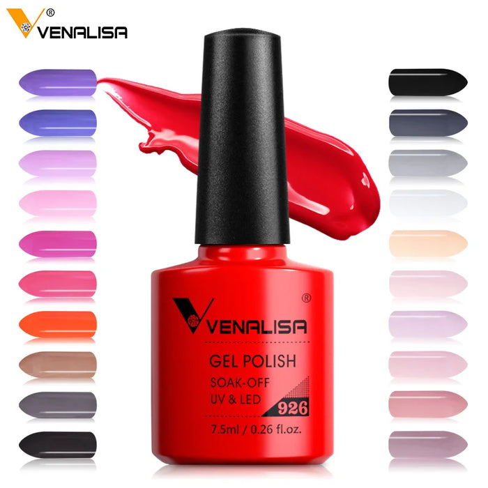 Venalisa Nail Polish Varnish Gel 7.5ml 60 Colors Nail Art Design Private Label Glitter Nails Matt Nail Polish Gel Polish Lacquer