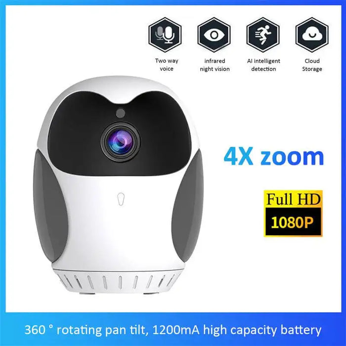 WIFI CCTV Surveillance Camera,1080P WIFI 360 IR Night Vision IP Camera ,Baby Monitor Home Security IP Camera