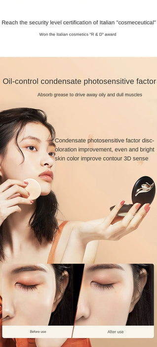 zq Powder Long Finishing Concealer Waterproof and Sun Protection Powder Finishing Powder Oil Control Makeup