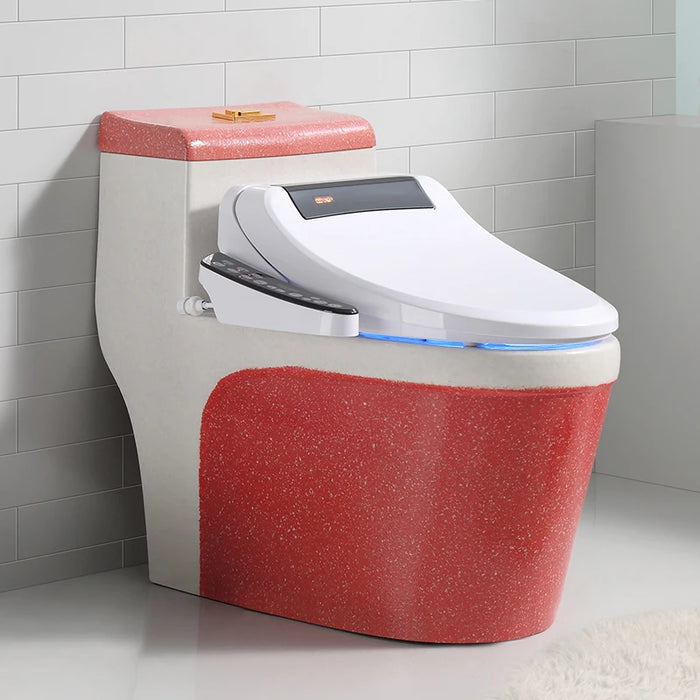 TT Personalized Creative Color Smart Toilet Toilet Household Large Diameter Flush Toilet