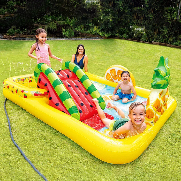 TT Inflatable Swimming Pool Family Large Ocean Ball Pool Sand Basin Household Baby Water Spray Paddling Pool