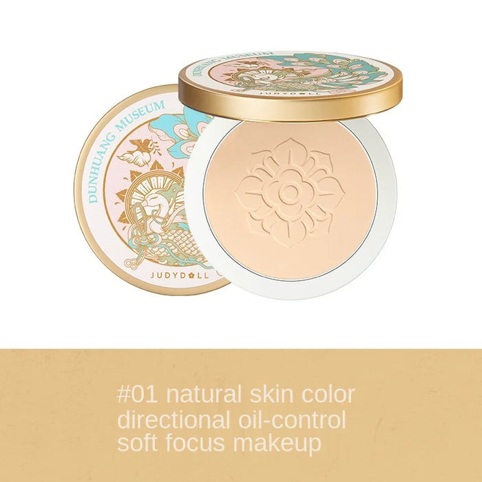 TT JudydoLL Dunhuang Joint Name Powder Oil Control Makeup Lasting Face Powder Matte Official Authentic Products