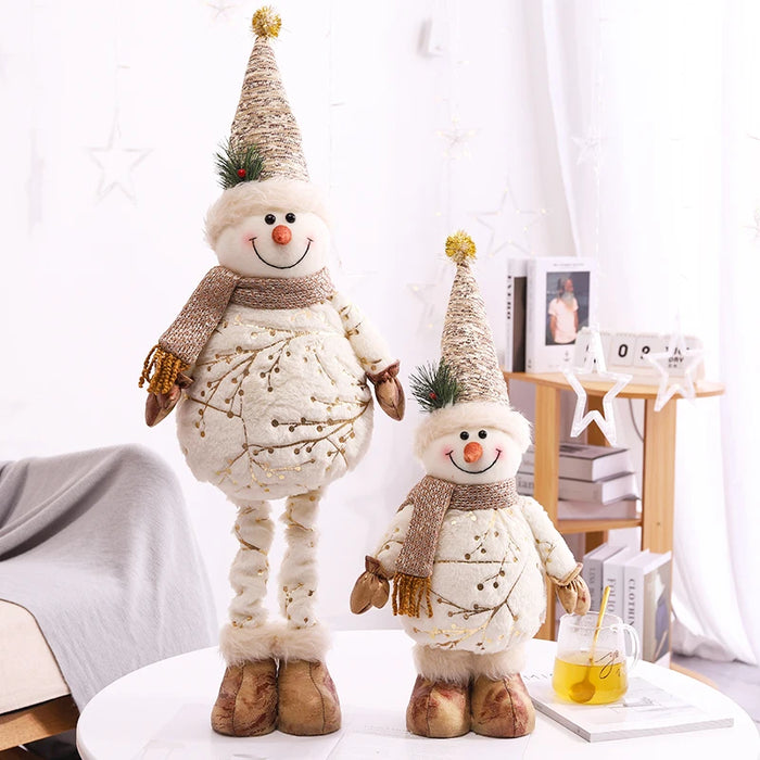 GY Christmas Christmas Doll Mall Hotel Show Window Layout Retractable Doll Christmas Tree Scene Decoration Snowman Ornaments