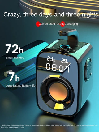 TT Bluetooth Speaker Subwoofer Wireless Mini-Speaker High Volume Household Portable Car Mini
