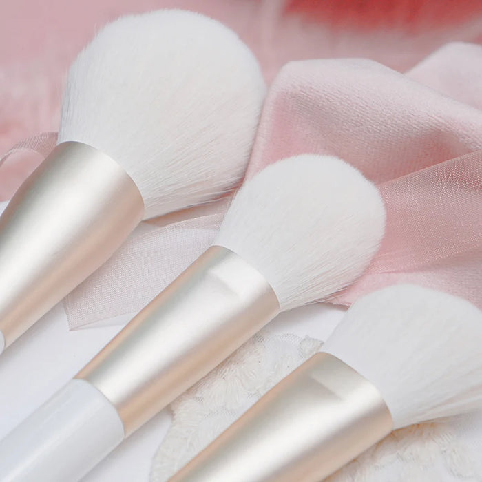 Cy Flower Know Makeup Brush Brush Suit Eye Shadow Blush Super Soft Makeup Brush White Cat Style Free Shipping