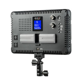 VILROX 2/3PCS VL-S192T LED Video Light Bi-color Dimmable Wireless remote Panel Lighting Kit + 75"Light Stand for studio shooting